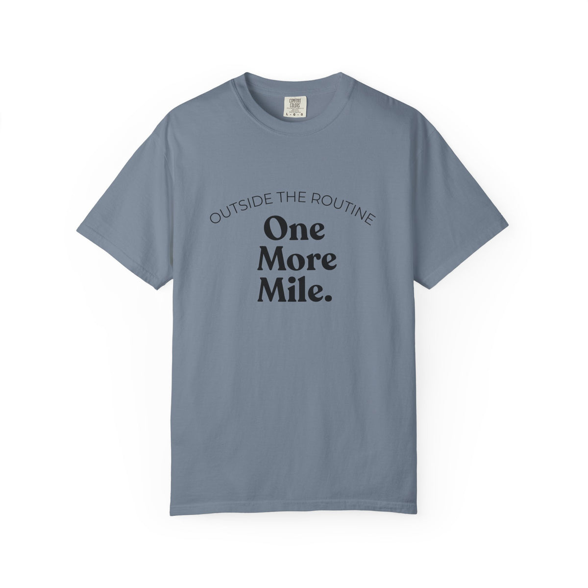 One More Mile Tee — Motivational Running T-Shirt