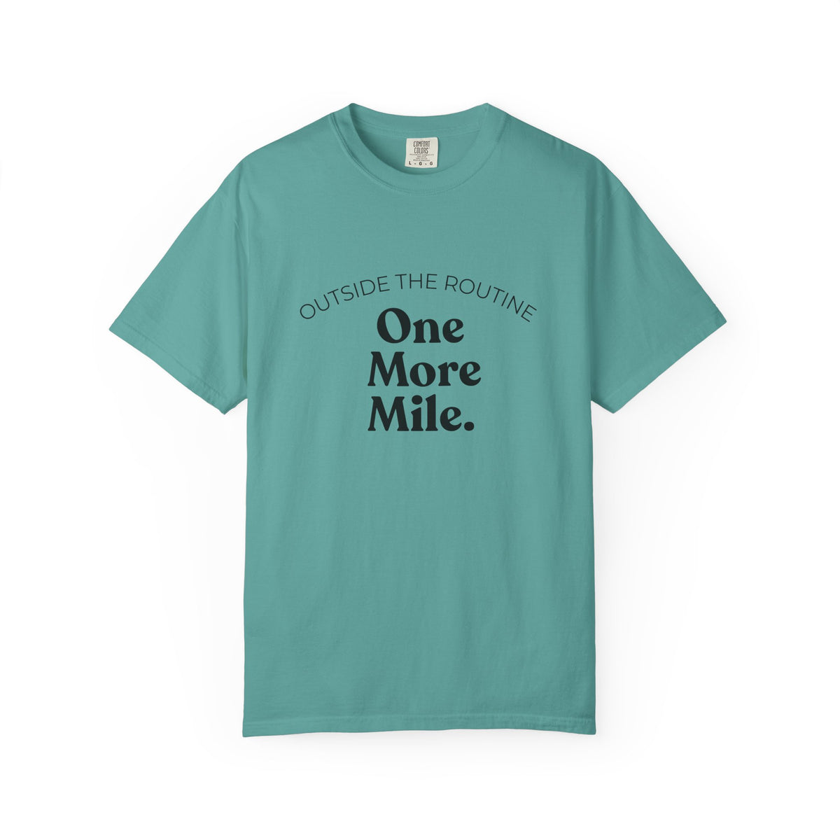 One More Mile Tee — Motivational Running T-Shirt
