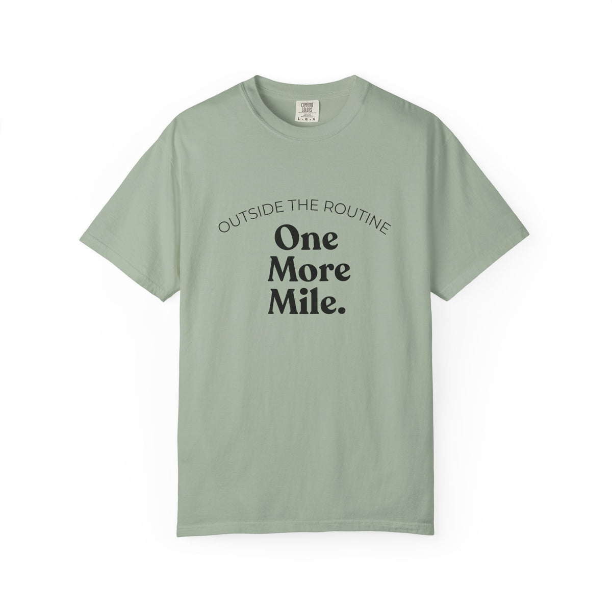One More Mile Tee — Motivational Running T-Shirt