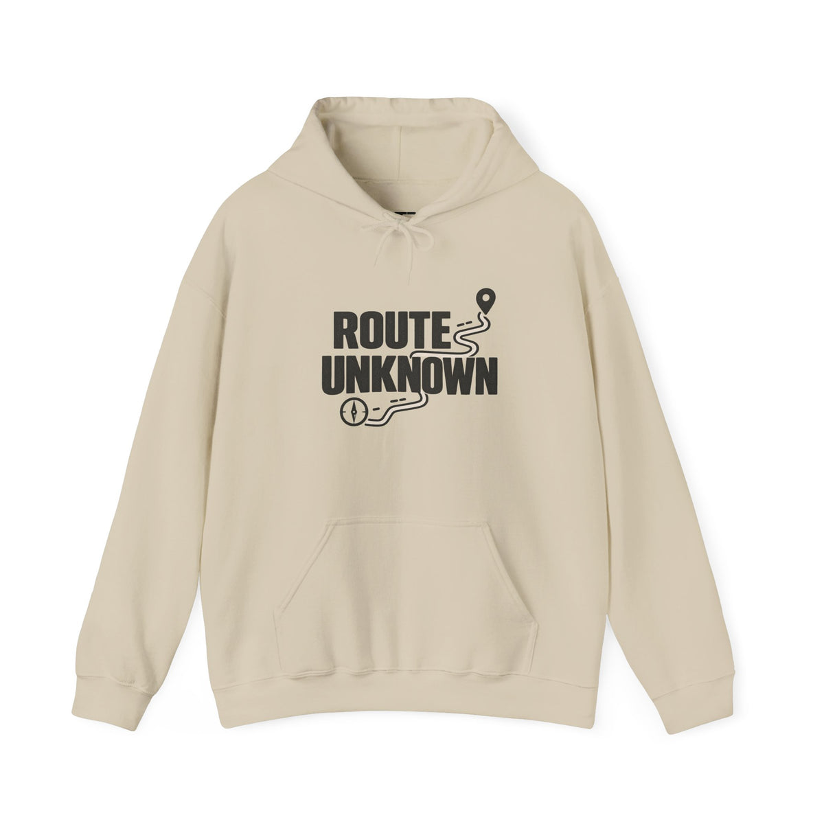 Route Unknown Hoodie – Adventure Travel Graphic Hoodie
