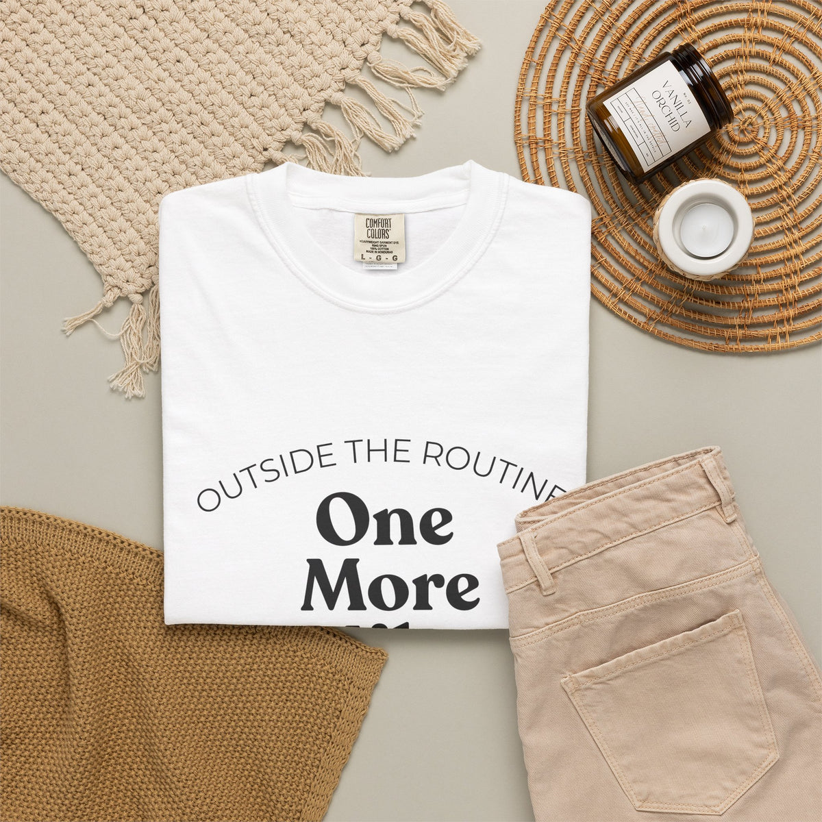 One More Mile Tee — Motivational Running T-Shirt